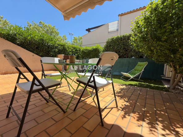Charmant appartement 38 m² avec terrasse en rez-de-jardin à Saint-Cyprien