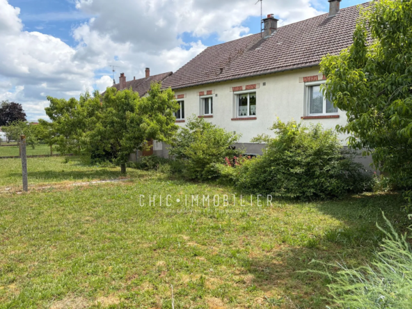 Maison 3 chambres avec potentiel à Ormes, proche centre-ville