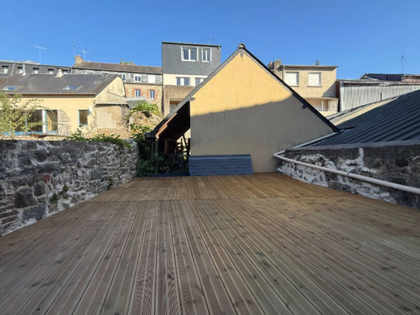 Appartement T2 rénové avec terrasse à Saint-Brieuc en vente