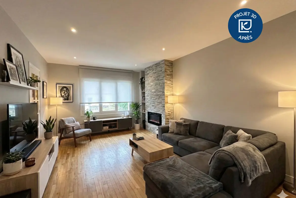 À vendre : Appartement 2 pièces lumineux à Saint Brieuc - 57m² 