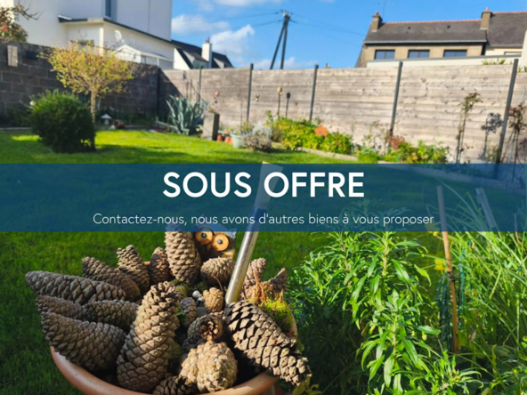 Maison à vendre dans le quartier Robien, proche gare à Saint-Brieuc, 4 pièces, jardin, garage, rénovée