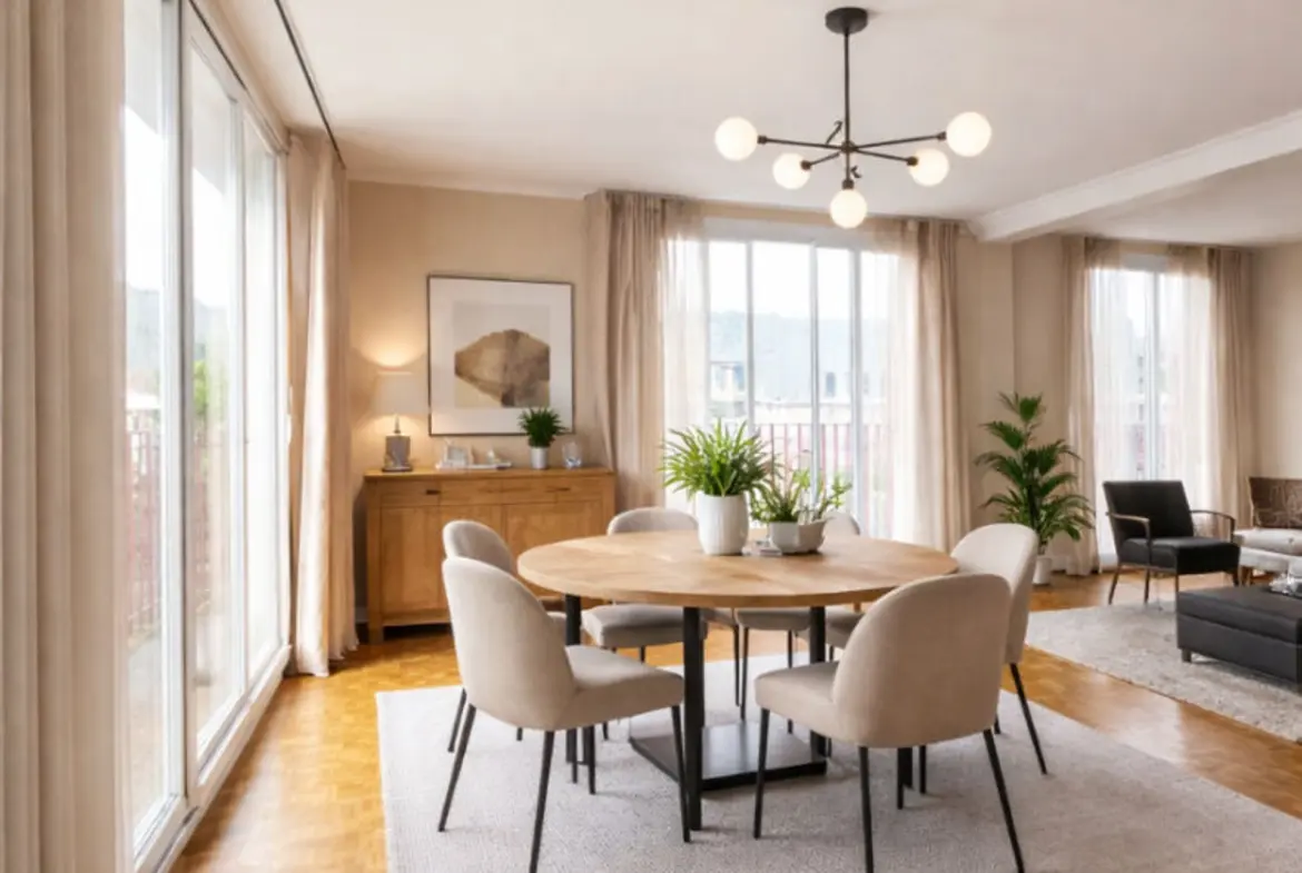 Appartement de 90 m² lumineux au dernier étage à Saint Brieuc 