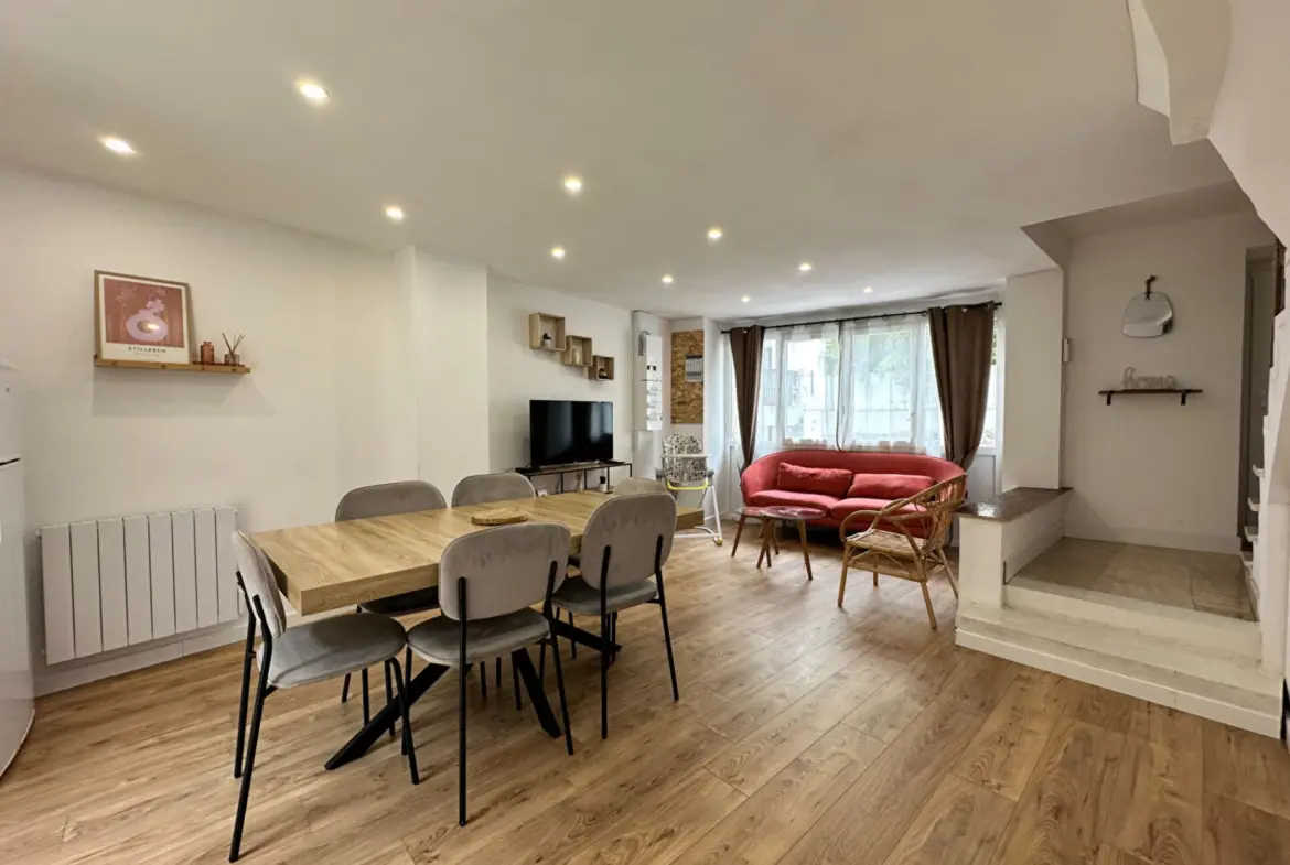 Investissement locatif de qualité au centre de Saint-Brieuc avec 3 chambres et cour privée 