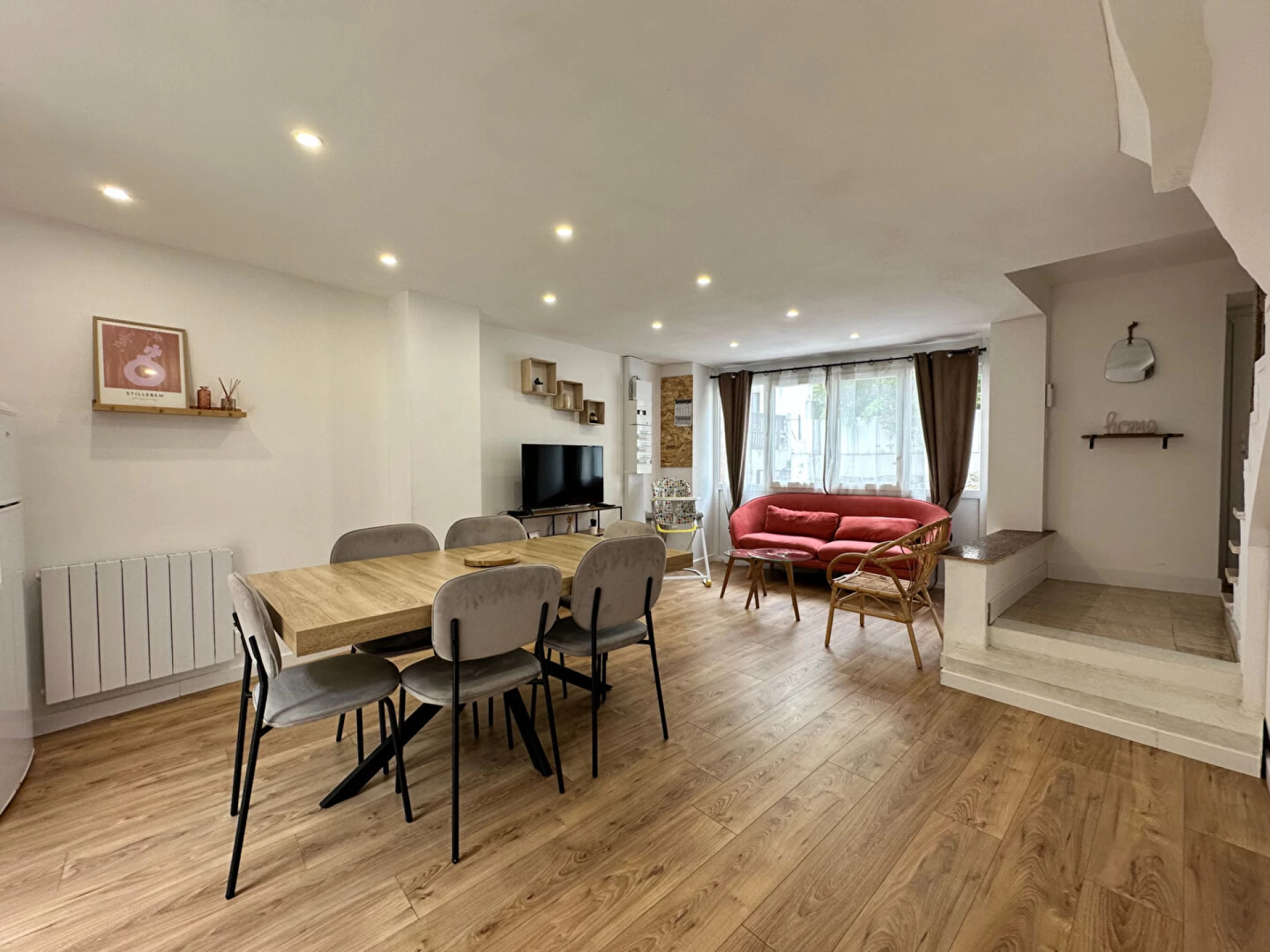 Investissement locatif de qualité au centre de Saint-Brieuc avec 3 chambres et cour privée 
