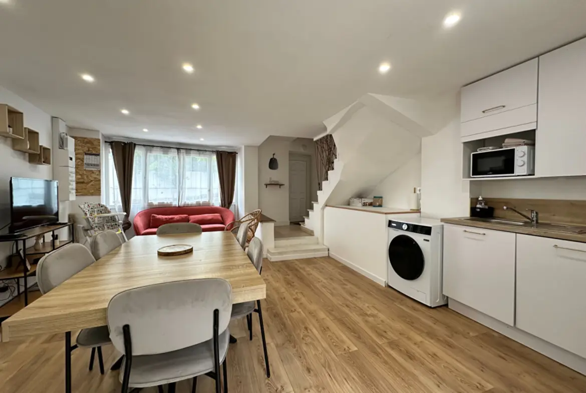 Investissement locatif de qualité au centre de Saint-Brieuc avec 3 chambres et cour privée 