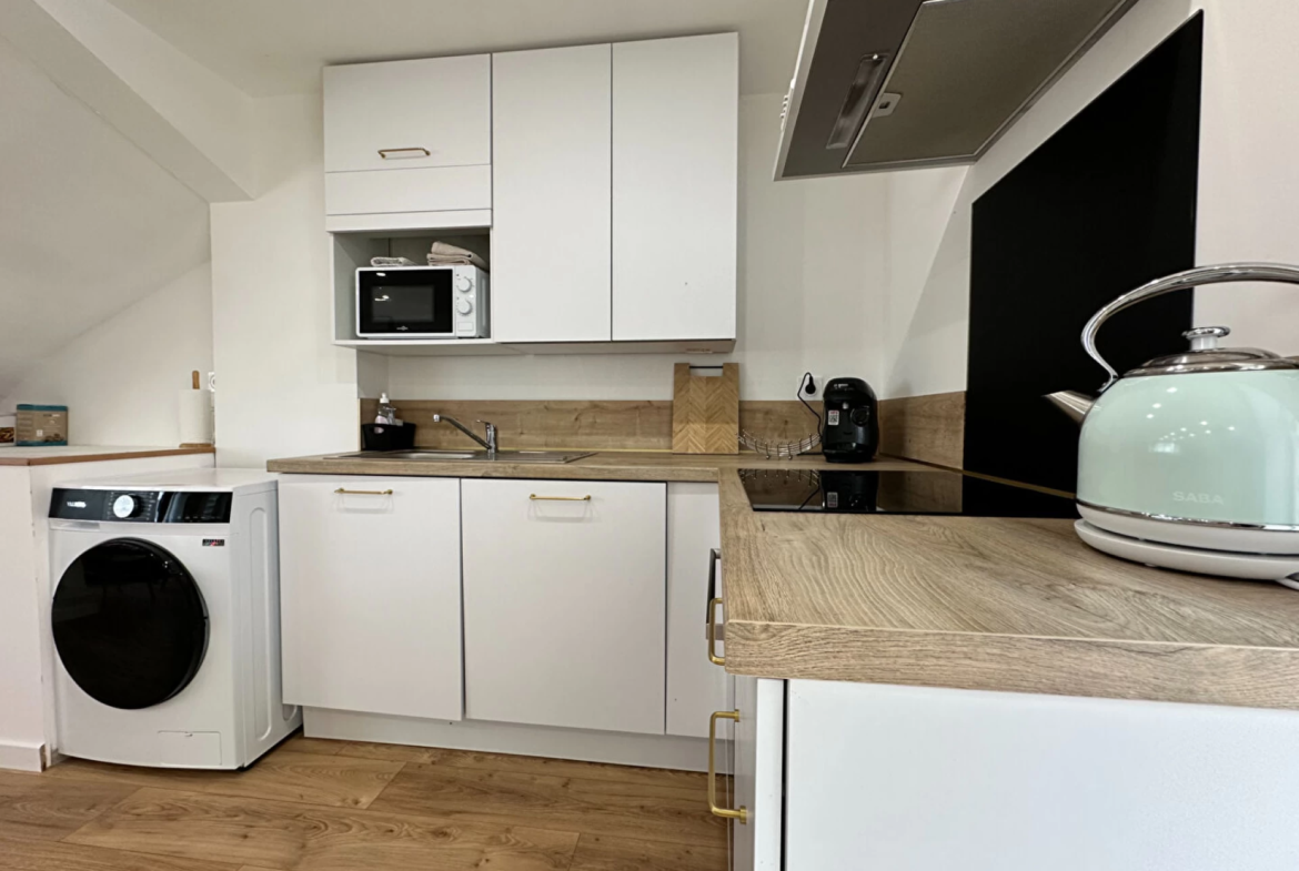 Investissement locatif de qualité au centre de Saint-Brieuc avec 3 chambres et cour privée 