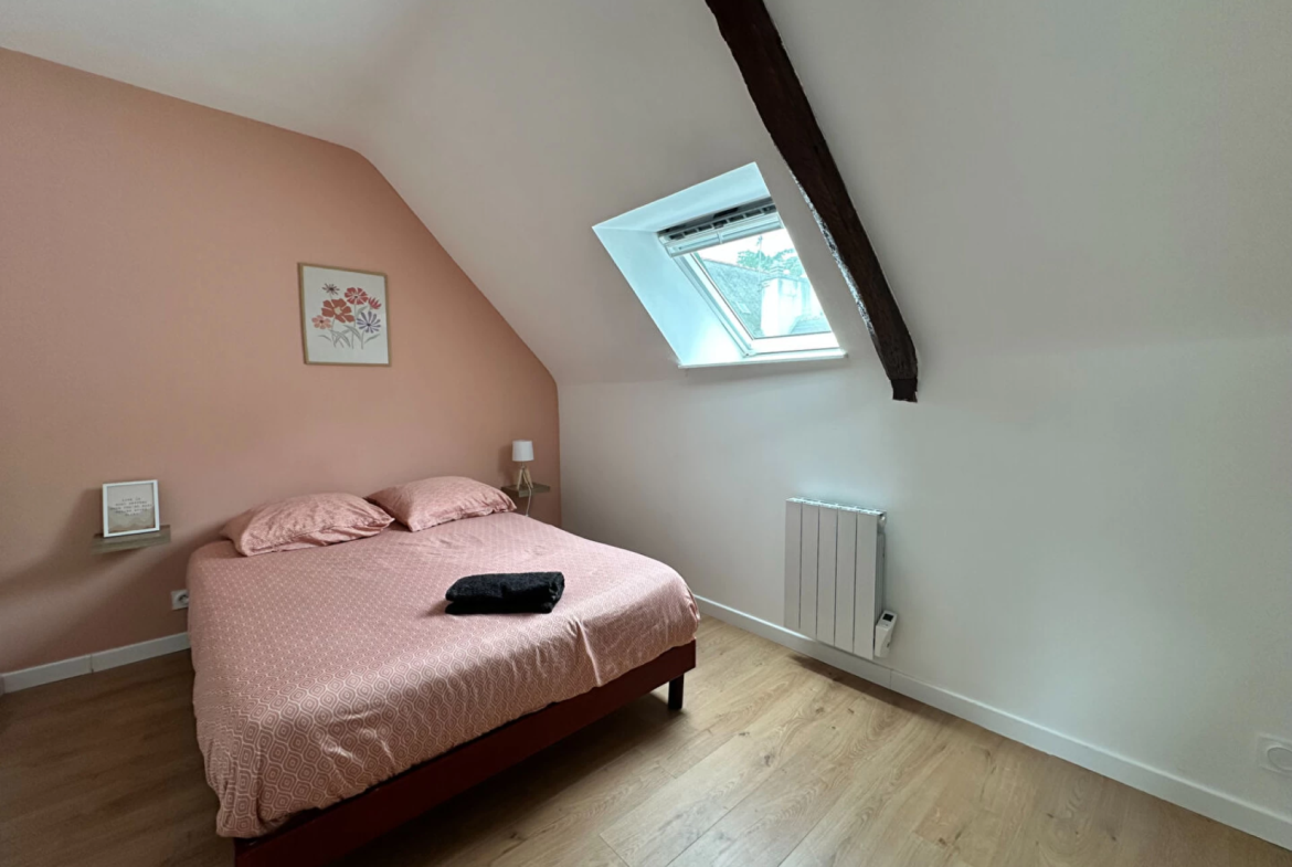 Investissement locatif de qualité au centre de Saint-Brieuc avec 3 chambres et cour privée 
