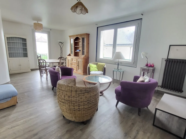 Appartement lumineux 2 chambres avec garage et cave à Château-Thierry en bord de Marne