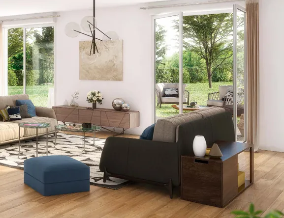 Appartement 3 pièces neuf à Saint-Denis avec parking et TVA réduite