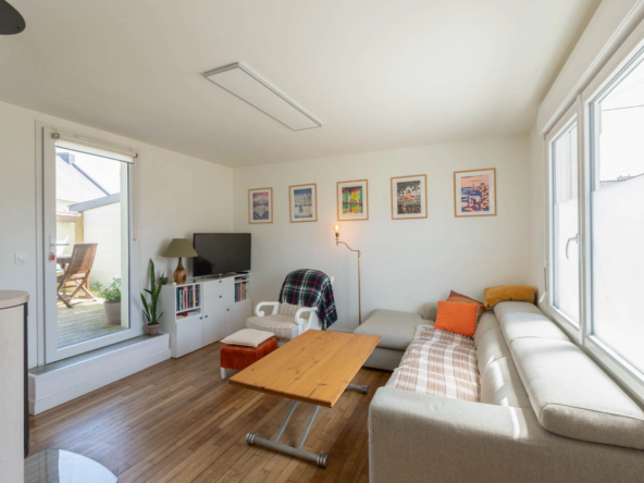 Maison rénovée de 78 m² à Langueux, 3 chambres, combles aménagés, secteur recherché