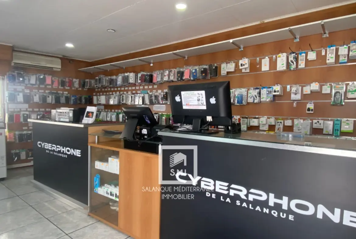 Local commercial à vendre à Saint-Laurent-de-la-Salanque, rentabilité immédiate 