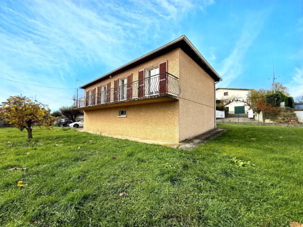 Maison à vendre à Reventin-Vaugris – 76 m² avec potentiel et garage