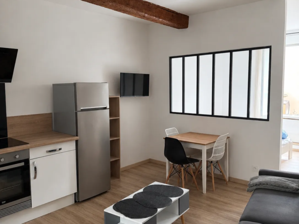 Charmant T2 rénové de 35 m² au centre de L Isle sur la Sorgue