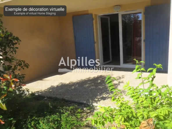 Appartement T2 avec terrasse et piscine à Mouriès - Prix attractif 107 000 €