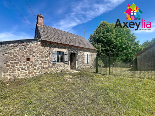 Maison en pierre à vendre au Donjon - Charmante propriété avec terrain de 1 ha