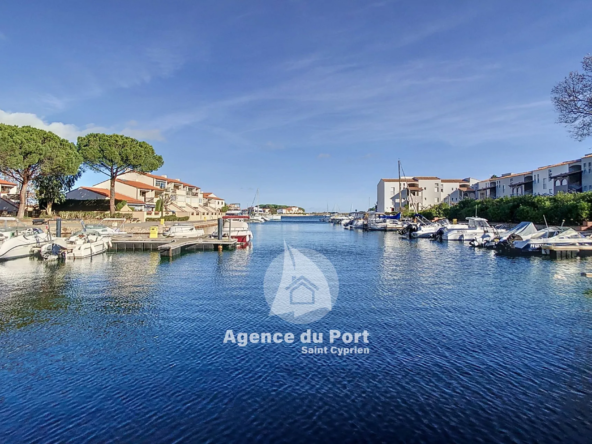 Appartement T2 rénové avec loggia et vue marina à Saint Cyprien Plage