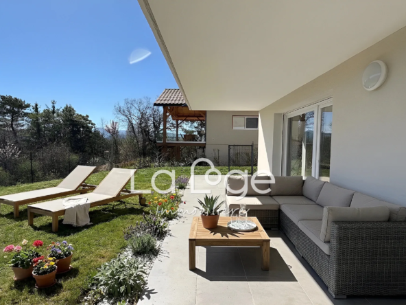 F2 avec terrasse et jardin à Gap, résidence neuve 2025, proximité commerces