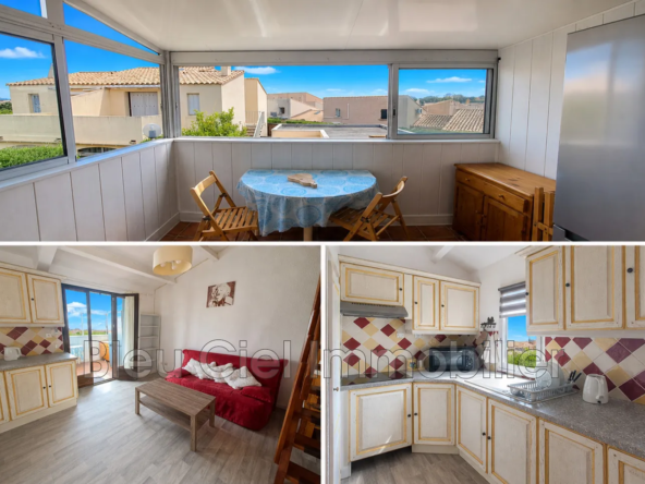 Appartement 2 pièces à vendre à Gruissan, rue de la Hune, équipé d'un parking