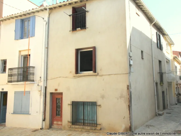 Maison de village T4 à Mèze avec potentiel d'aménagement et garage verfügbar