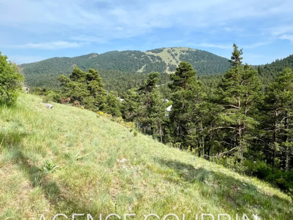 Terrain constructible de 848 m² à vendre à Caille avec vue montagne