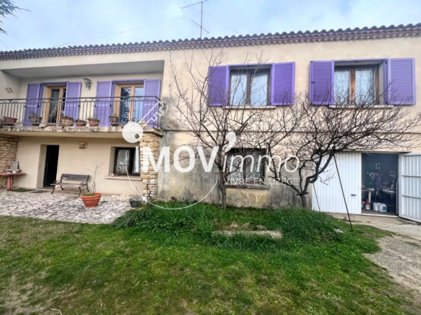 Maison à rénover avec grand terrain à Uzès – Opportunité rare