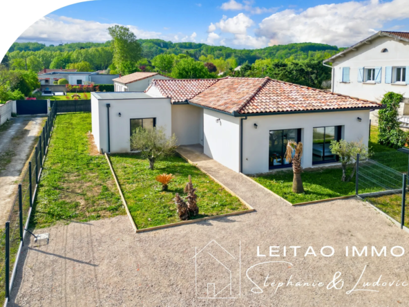 Villa moderne de plain-pied à Graulhet avec 3 chambres et terrain clos