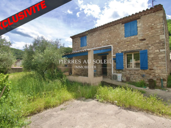 A vendre maison 5 pièces avec garage et terrasse à La Tour-sur-Orb