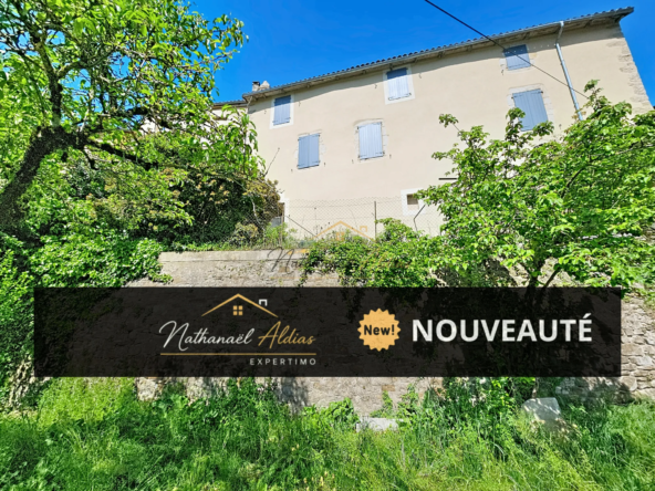Maison en pierre avec jardin à Saint-Félix-de-Sorgues - Fort potentiel de rénovation