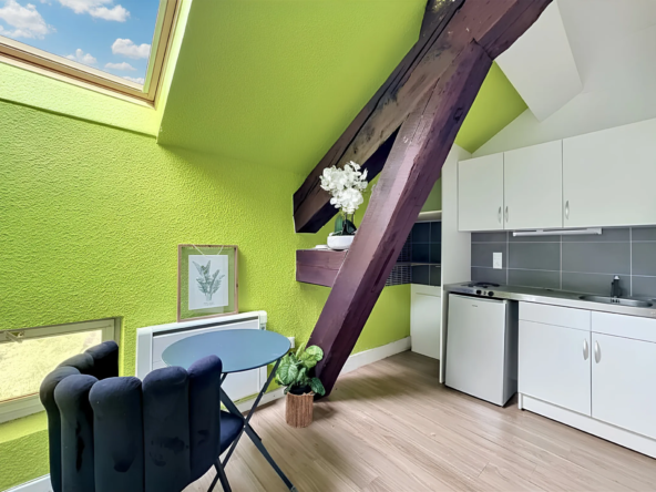 Studio de 25 m² à Vaulnaveys-le-Haut avec vue sur le golf - Investissement idéal