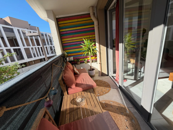 Appartement T3 de 60 m² avec terrasse et parking à Montpellier Sabines