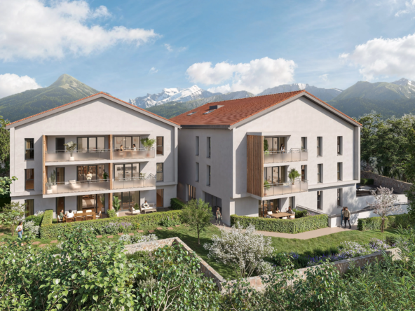 Programme immobilier neuf à Annemasse - Appartements du T2 au T5 avec espaces extérieurs