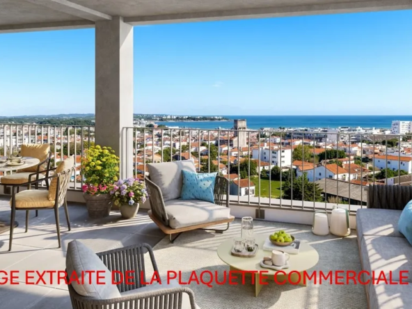 Appartement T2 à Royan avec balcon, parking, livraison 2028 – Investissement idéal