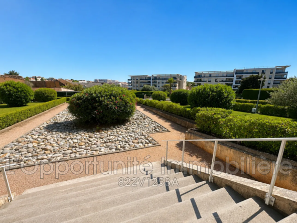 A vendre Appartement 3 pièces au Cannet avec terrasse et parking - Calme et verdure