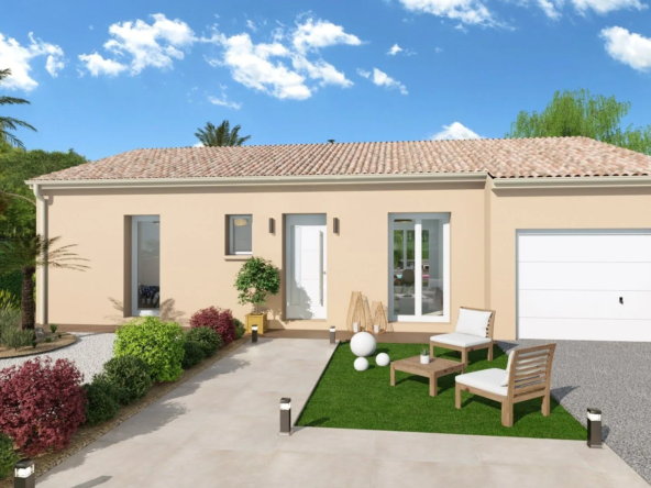 Maison neuve 3 chambres à Brugheas - Économies d'énergie garanties