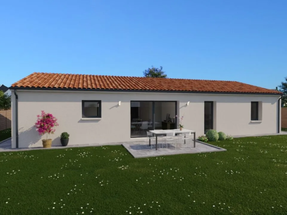 Maison moderne de 107 m² avec 3 chambres à Châtellerault - Design élégant et fonctionnalités modernes