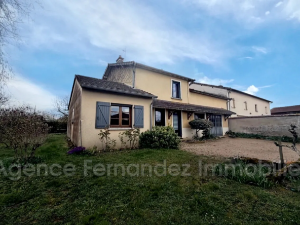 À vendre maison 5 pièces à Marcigny avec jardin et garage