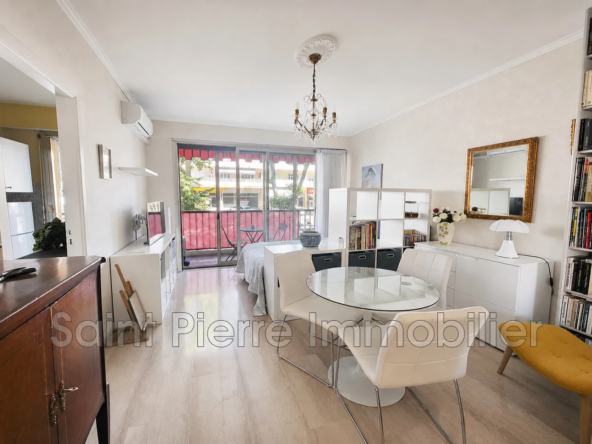 Studio lumineux à vendre dans le quartier Hippodrome à Cagnes-sur-Mer