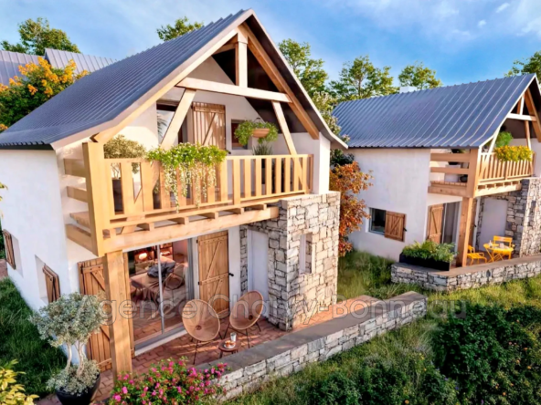 Chalets rénovés à vendre à Seix - 4 à 9 couchages à partir de 120 000 €