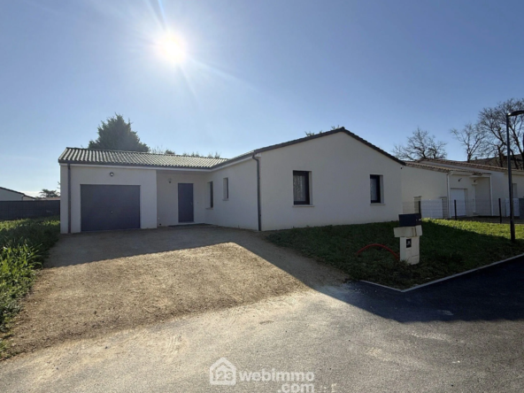 Maison neuve 108m2 à Neuville-de-Poitou - Plain-pied 2024