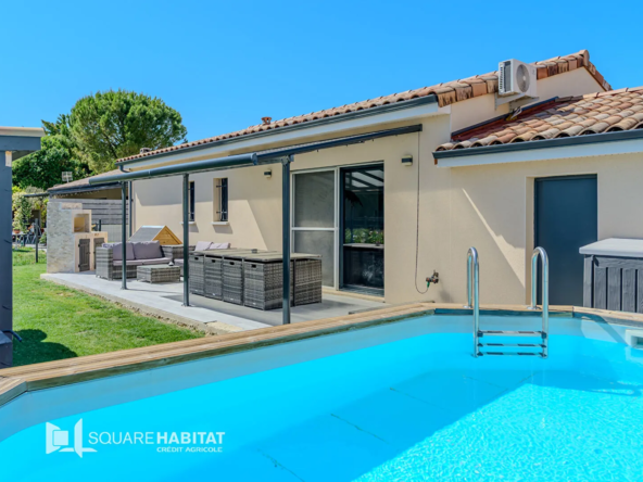 Maison contemporaine avec piscine et 3 chambres à Bollène