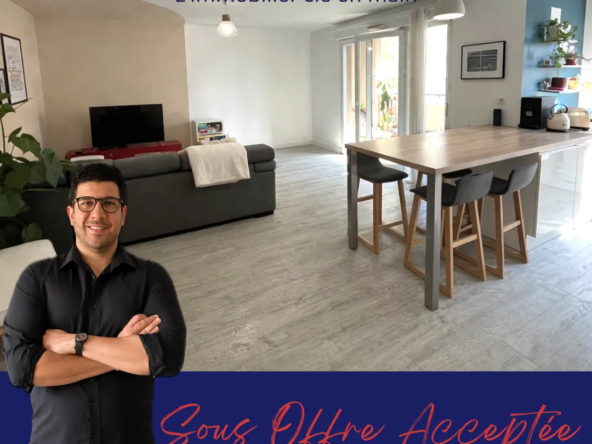 Appartement T3 de 68 m² avec Balcon, Garage et Piscine à Villeurbanne République