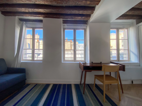 Studio lumineux au cœur du Marais à Paris 3ème – Investissement ou pied-à-terre