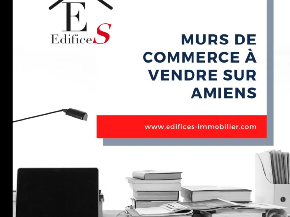 À vendre murs commerciaux à Amiens avec potentiel d'aménagement