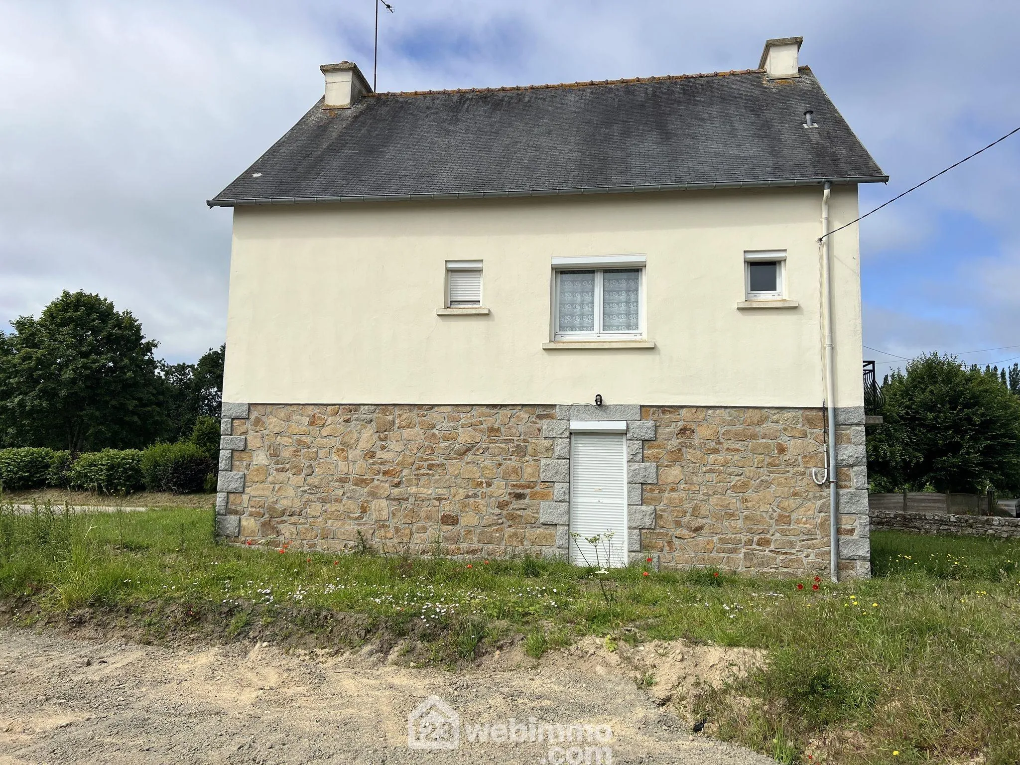 Maison à Guingamp de 71m² avec potentiel d'agrandissement 
