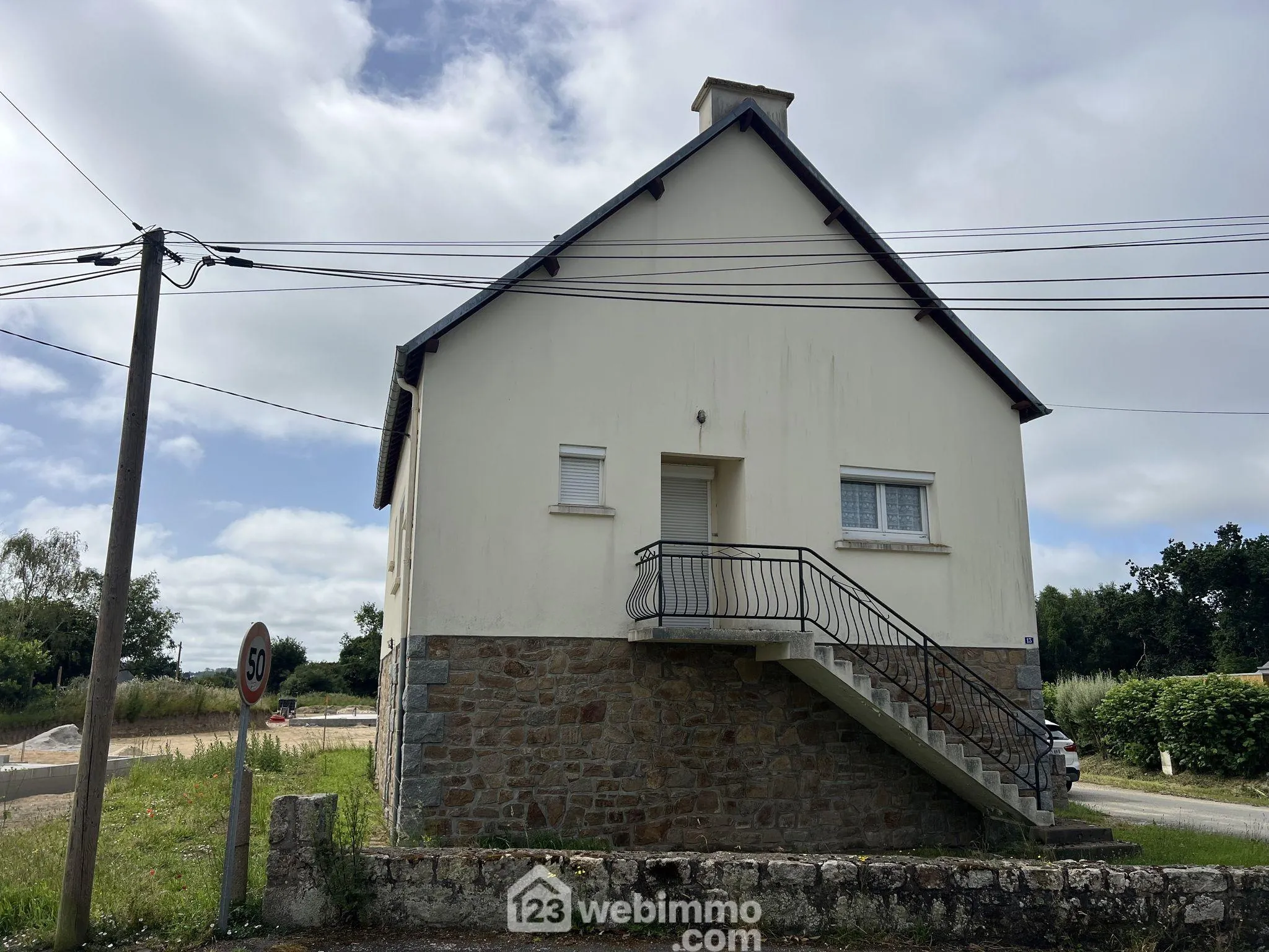 Maison à Guingamp de 71m² avec potentiel d'agrandissement 