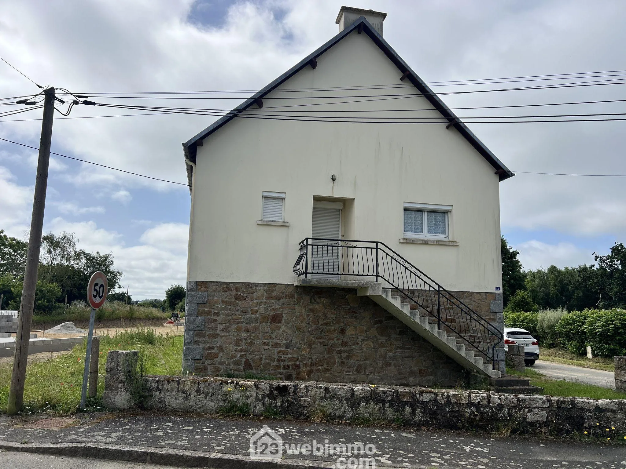 Maison à Guingamp de 71m² avec potentiel d'agrandissement 