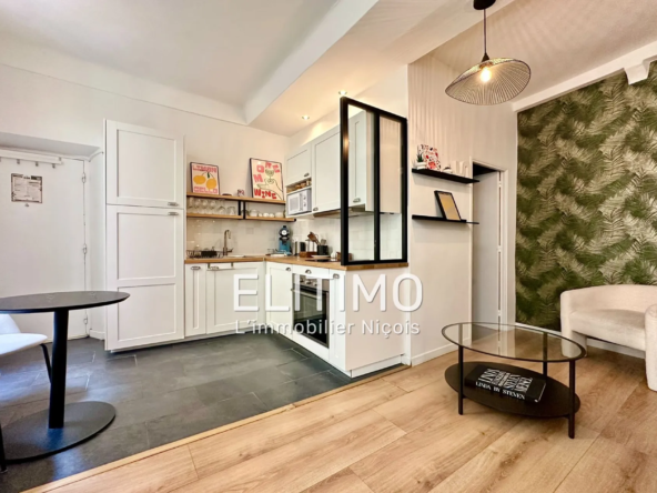 Belle opportunité d’achat d’un appartement 2 pièces dans le Vieux Nice idéalement situé