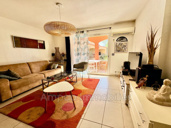 À vendre appartement 2 pièces avec terrasse et piscine à Canet-en-Roussillon