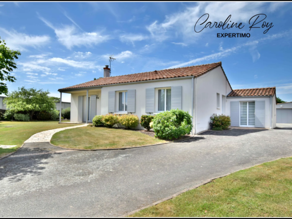 Maison de plain-pied à Boussay, 120 m², 4 chambres, jardin clos, dépendances, secteur recherché