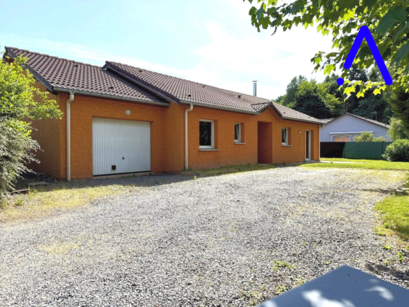 Maison à vendre à Baccarat - Plain-pied, 3 chambres, terrain de 530 m²